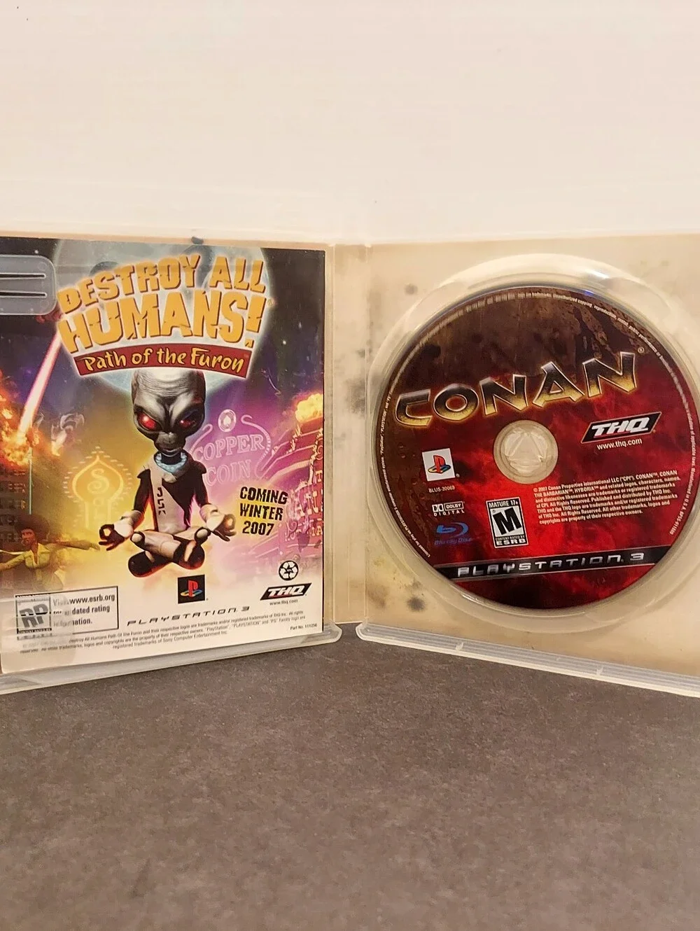Conan ps3 Conan For Sony PlayStation 3 PS3 conan the barbarian ps3 game